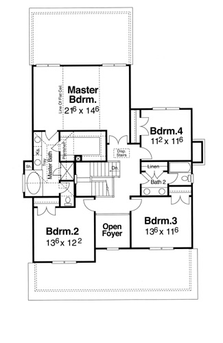 Second Floor image of Grant Park House Plan